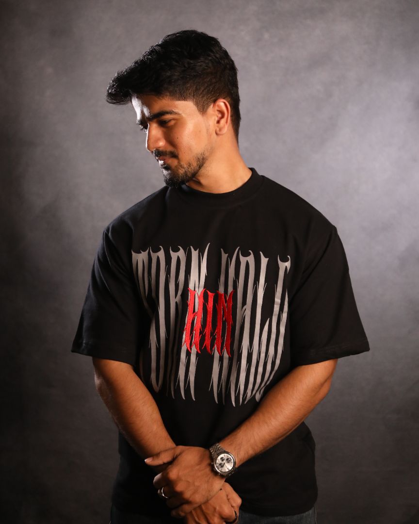 Torn Halo Oversized T-Shirt