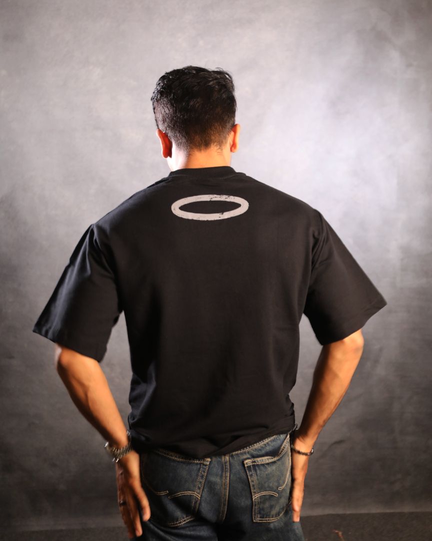 Torn Halo Oversized T-Shirt