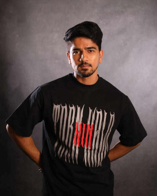 Torn Halo Oversized T-Shirt