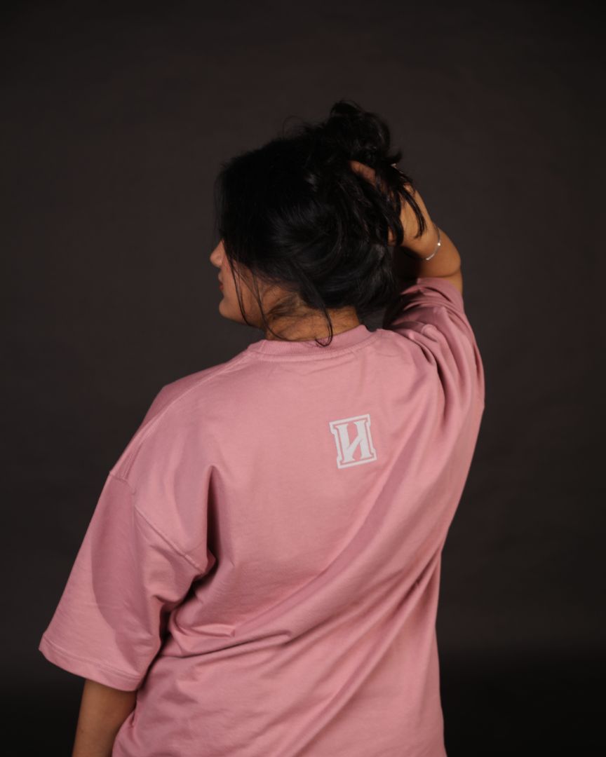 Dusty Rose Oversized T-Shirt