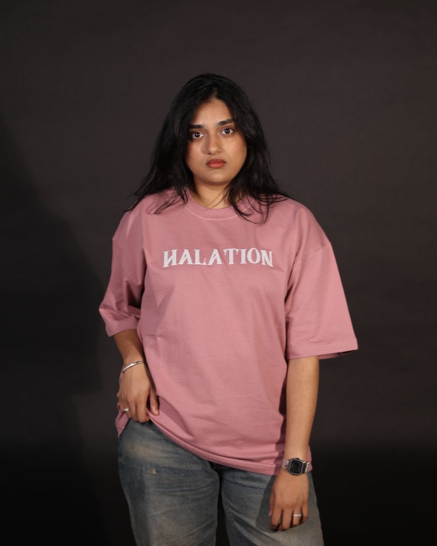 Dusty Rose Oversized T-Shirt